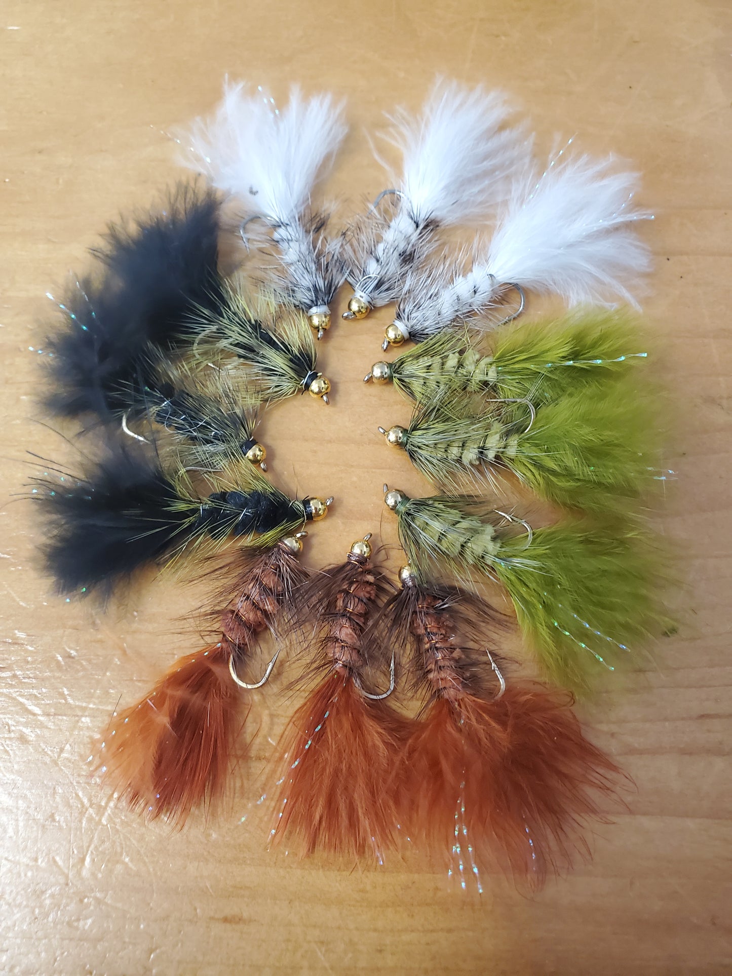 Bead Head Woolly Bugger, The Bugger Dozen Deal Size #2