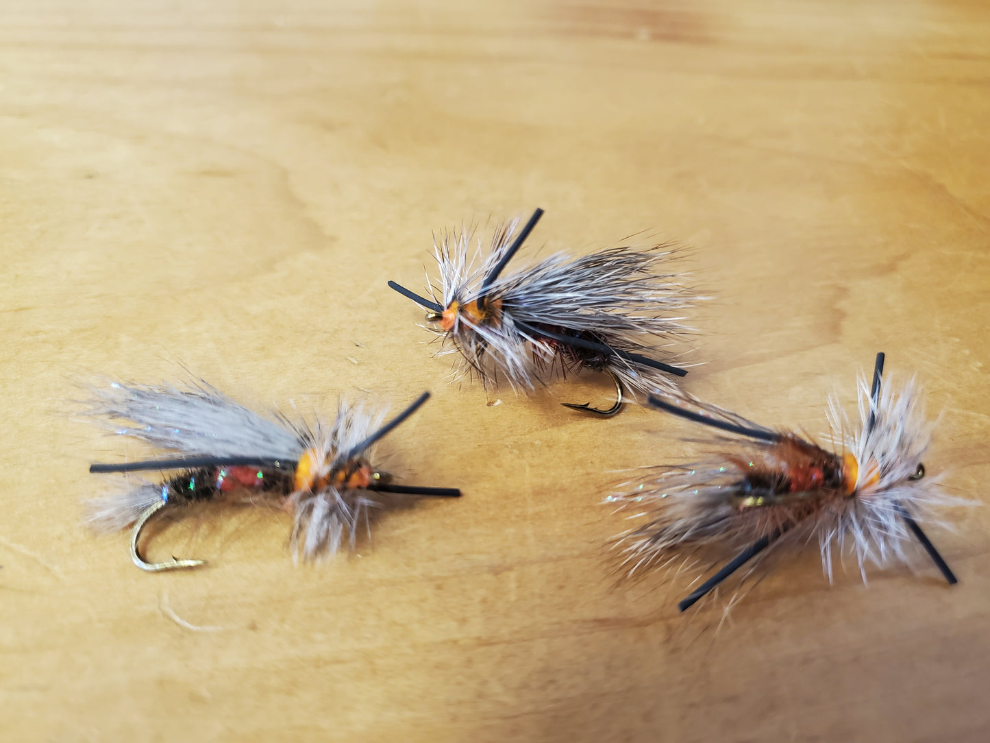Stimulator Dry Fly Selection, Stonefly Dry Fly, Stimulator Dry Fly Mixed Dozen