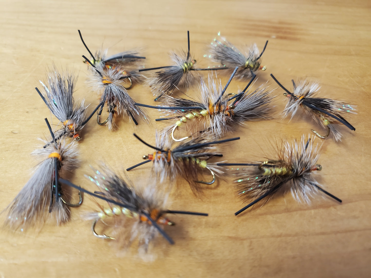Stimulator Dry Fly Selection, Stonefly Dry Fly, Stimulator Dry Fly Mixed Dozen
