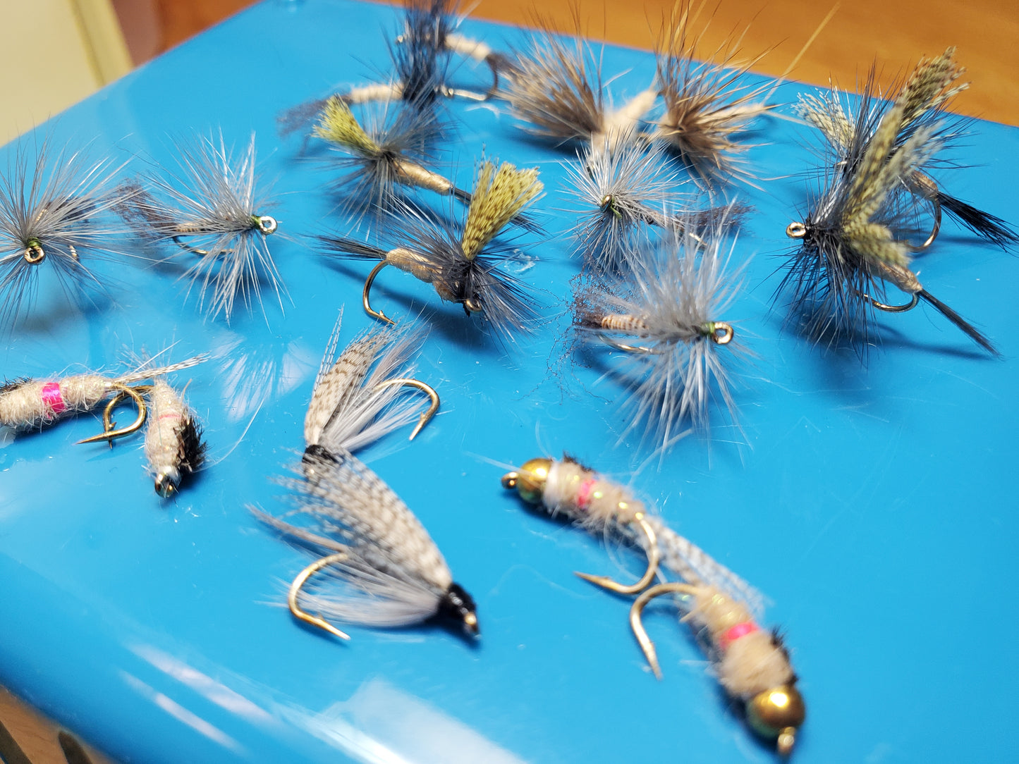Hendrickson Life Cycle Fly Selection, Hendrickson Dry Fly Selection, 16 Hendrickson Flies
