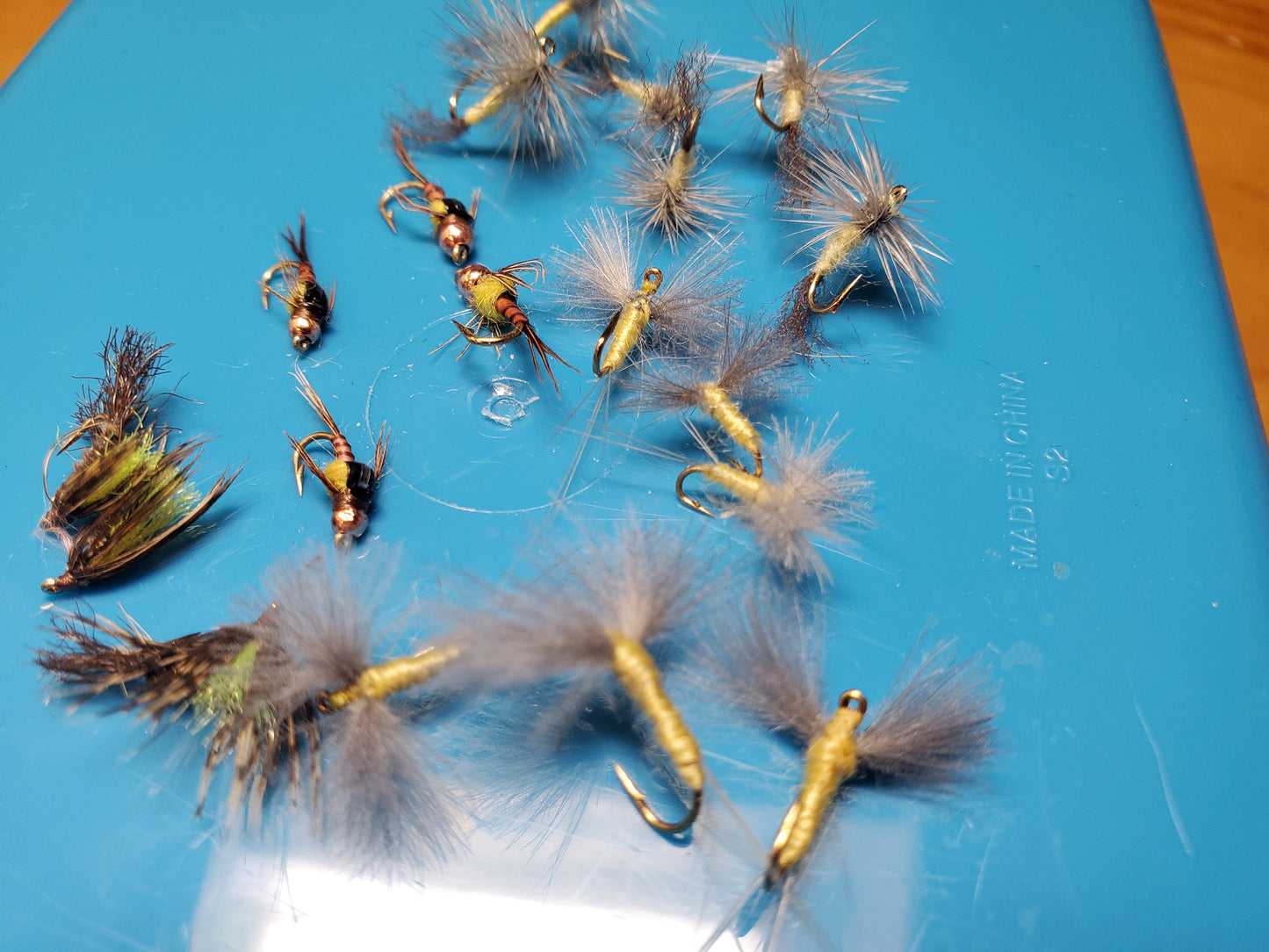 Sulfur Life Cycle Fly Selection, Sulfur Dry Fly, Sulfur Nymph, Sulfur Emerger 16 Flies