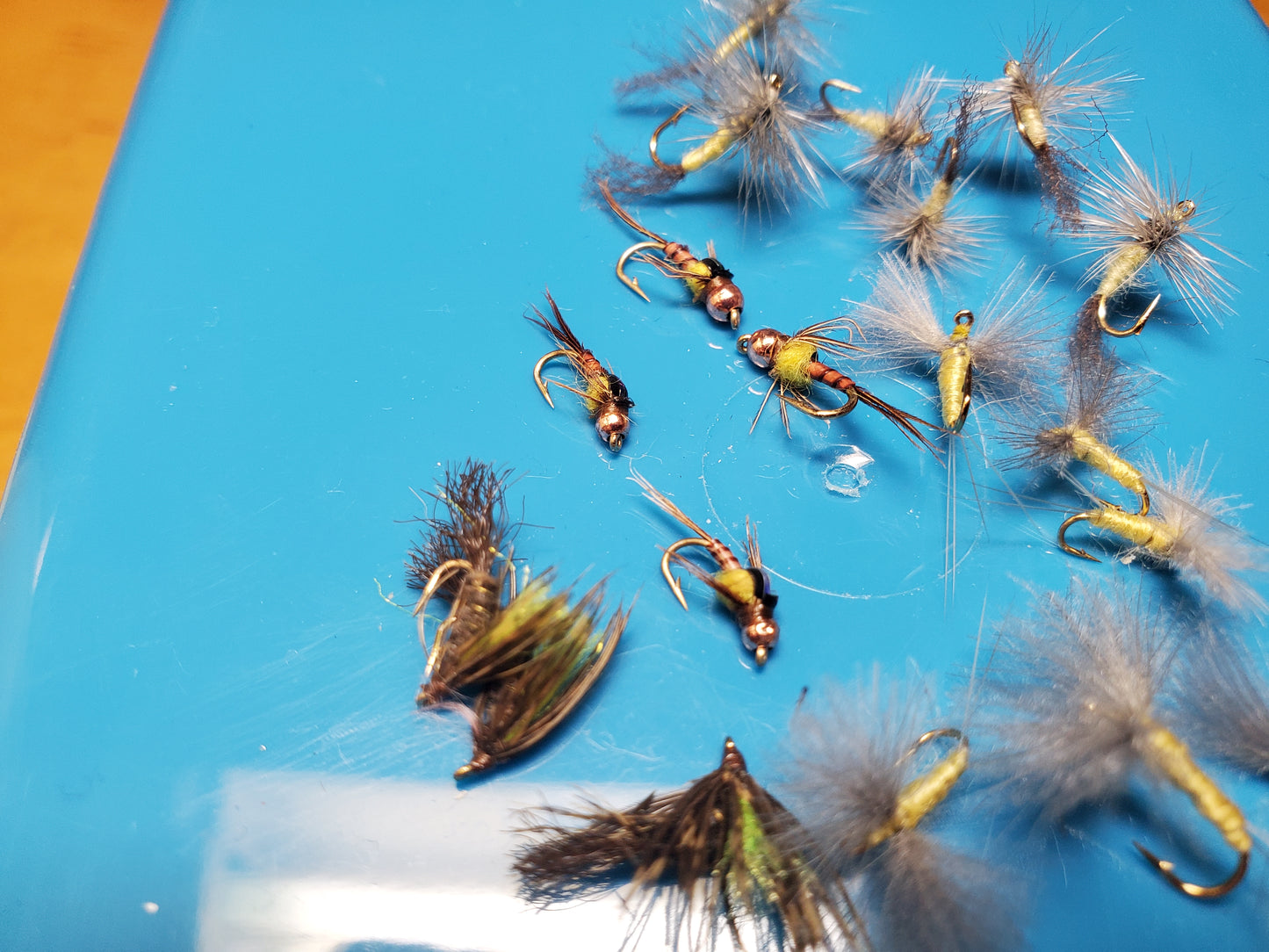 Sulfur Life Cycle Fly Selection, Sulfur Dry Fly, Sulfur Nymph, Sulfur Emerger 16 Flies