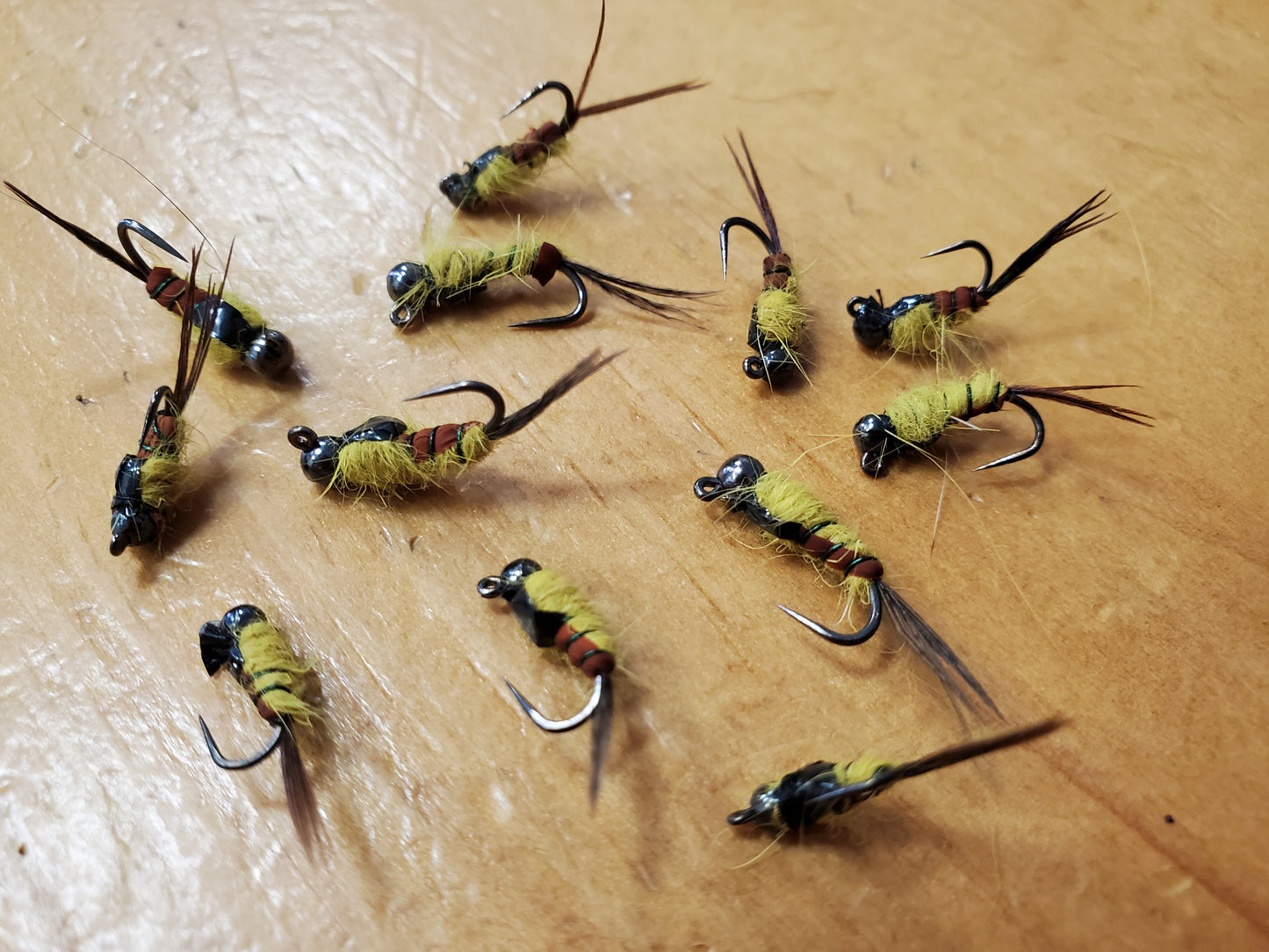 Tungsten Trout Jig Selection 12 Sulfur