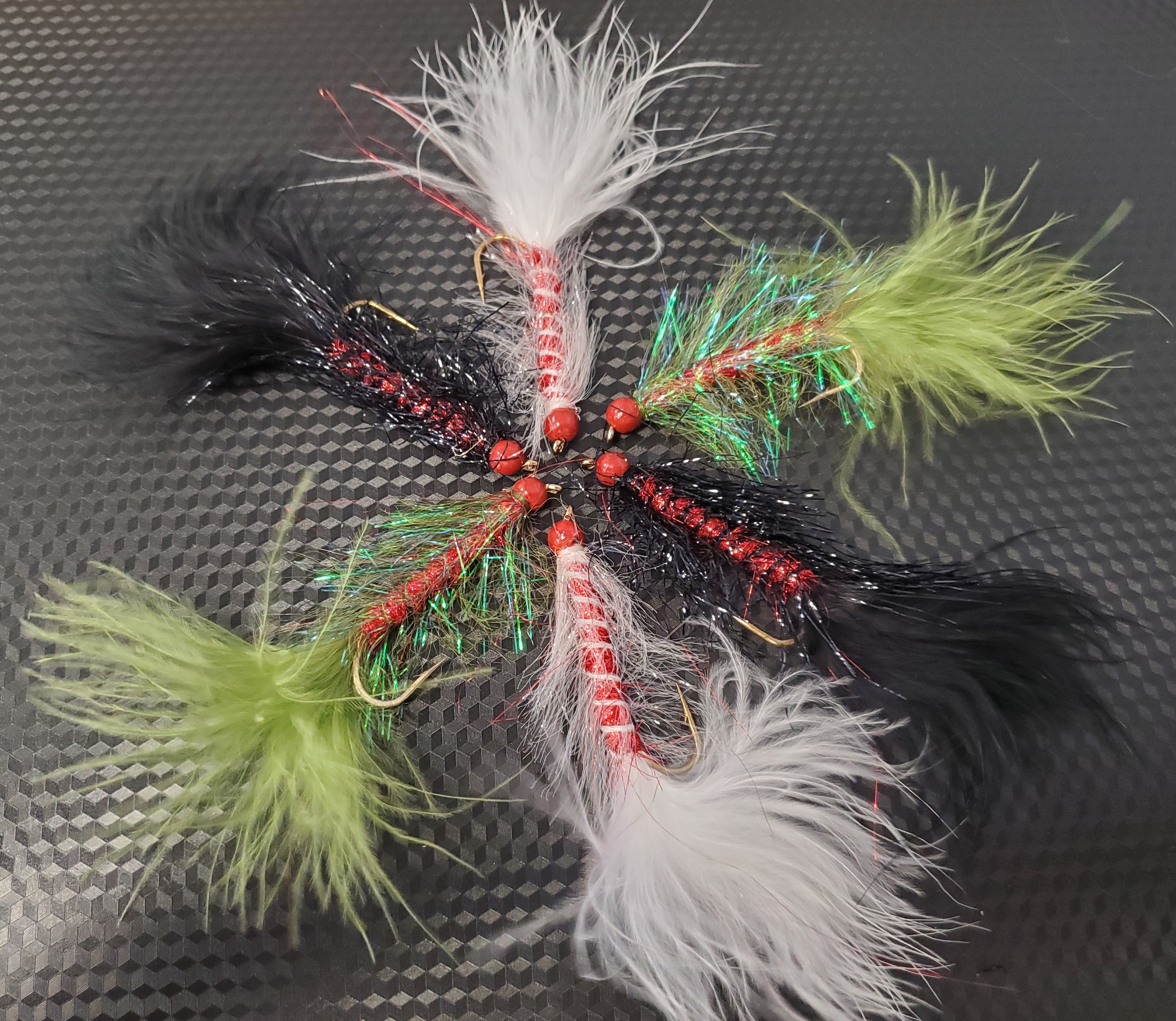 3 Pack Tungsten Depth Bomb Polar Bugger 2 Baxter House River