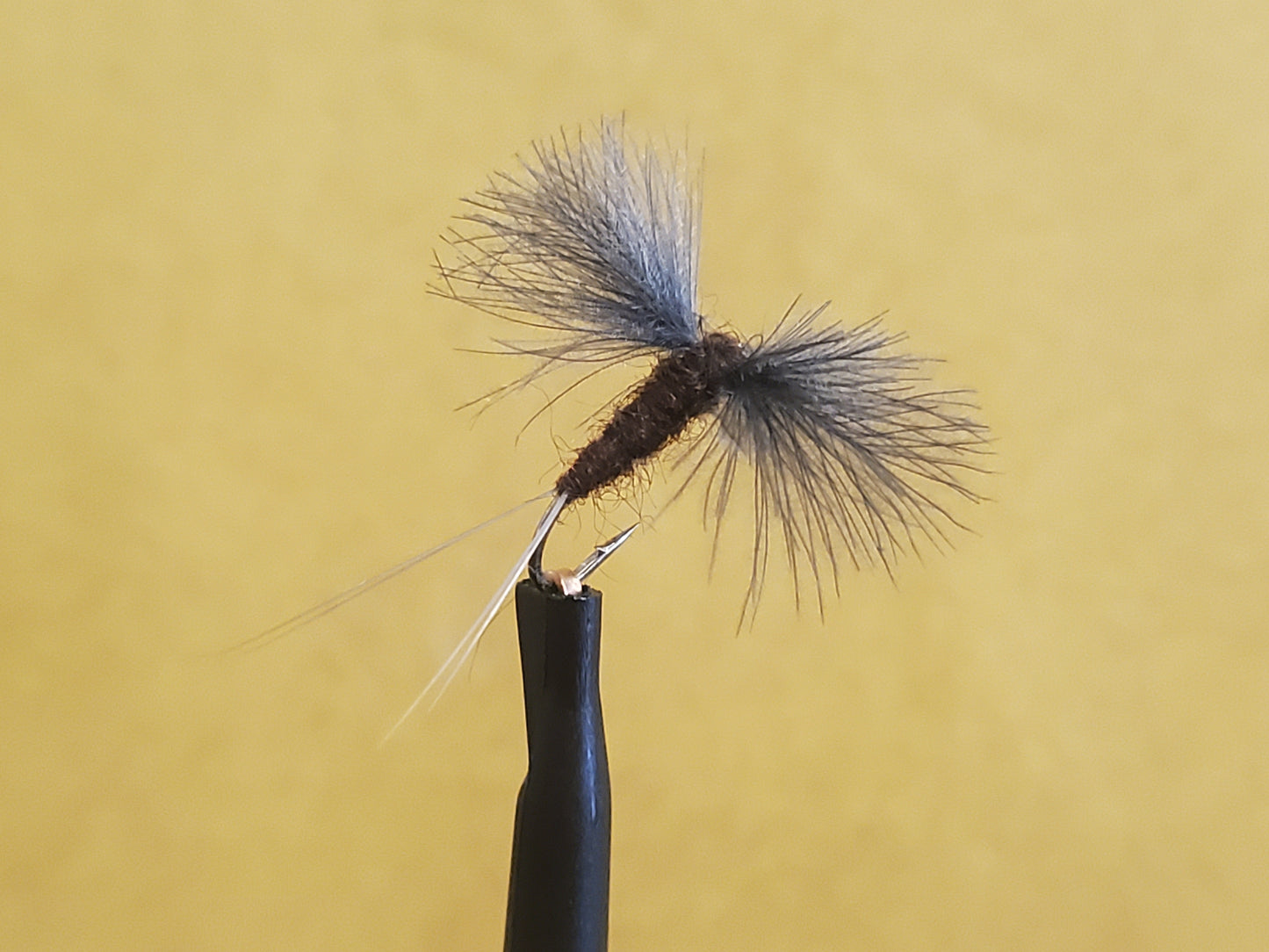 Isonychia CDC Knock Down Dun Dry Fly, Slate Drake CDC Knock Down Dun
