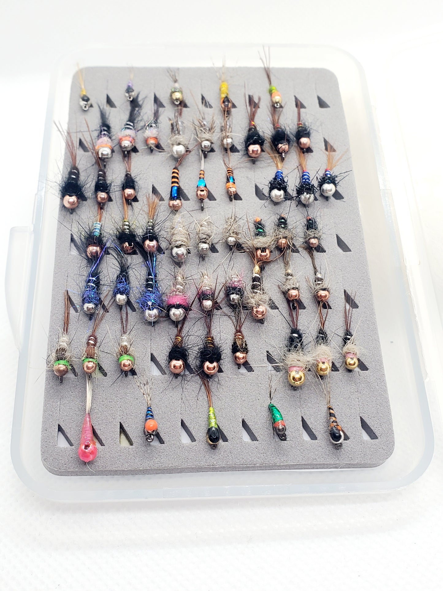 Tungsten Trout Jig Selection, 55 Tungsten Bead Trout Jigs