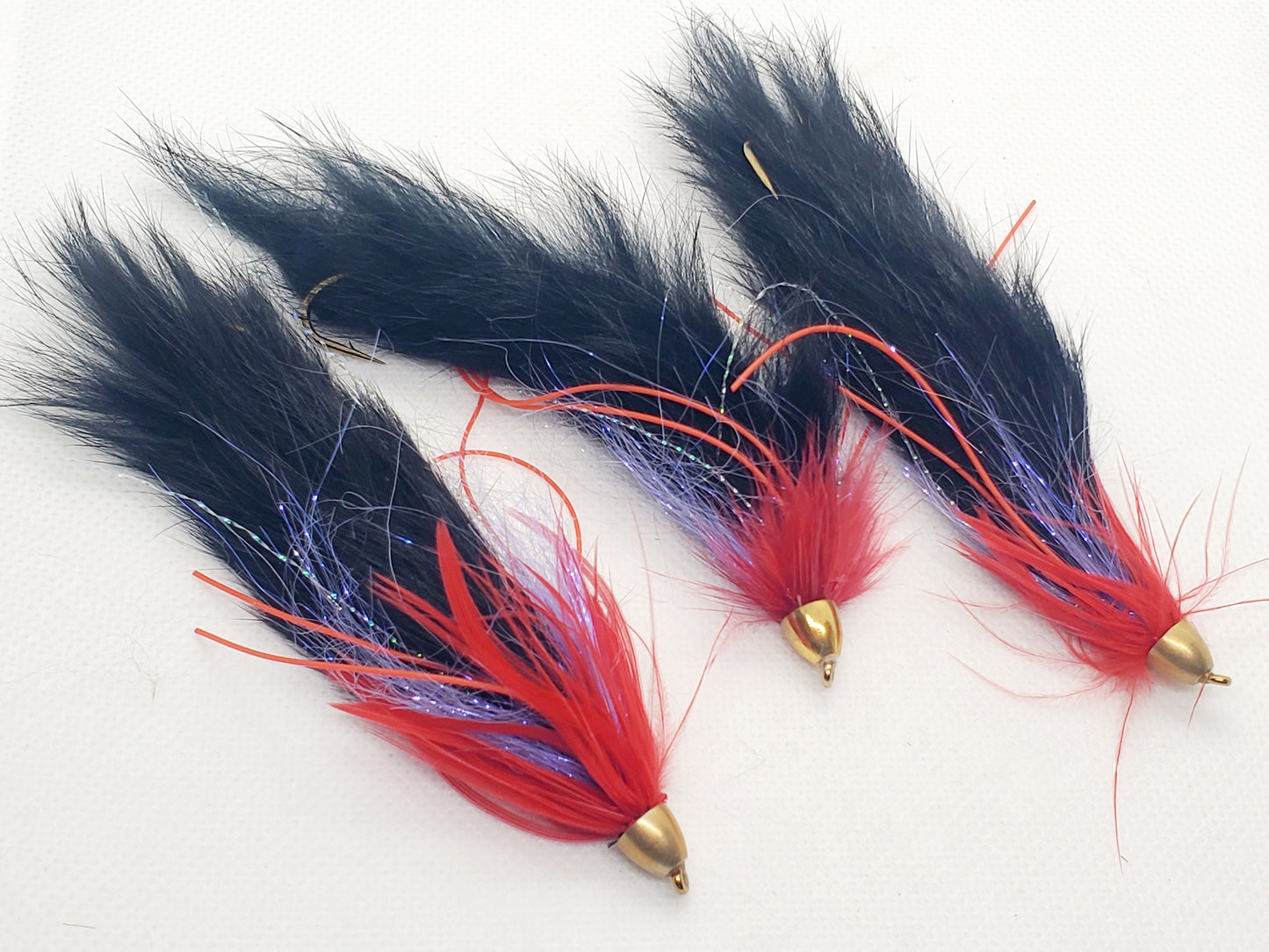 Conehead Leech, Conehead Rabbit Leech, Conehead Streamer Fly, String Leech