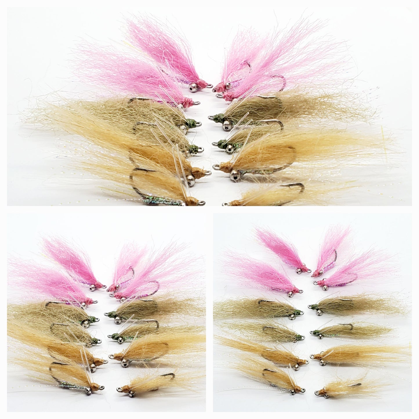 12 Crazy Charlie Fly SELECTION, Bonefish Fly, Permit Fly