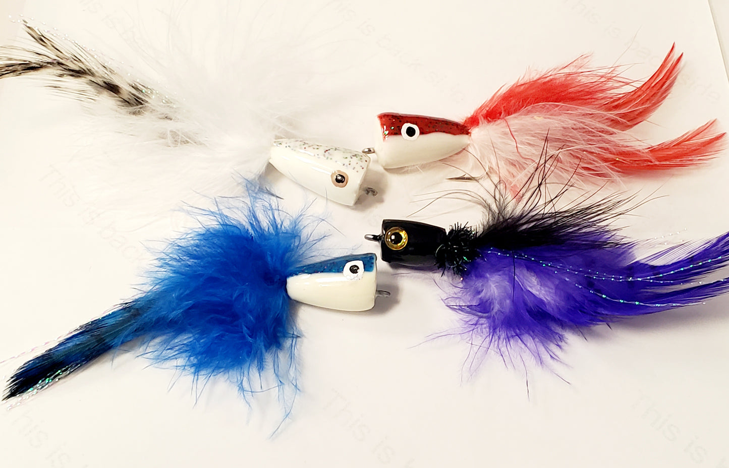 Salt Water Poppers, Bass Popper #2/0, Salt water Popper, Poppers, Popper Fly