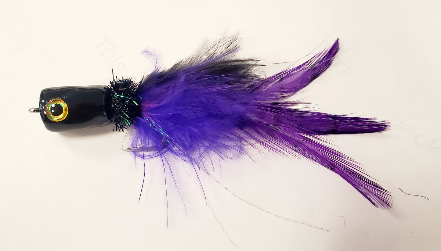Salt Water Poppers, Bass Popper #2/0, Salt water Popper, Poppers, Popper Fly