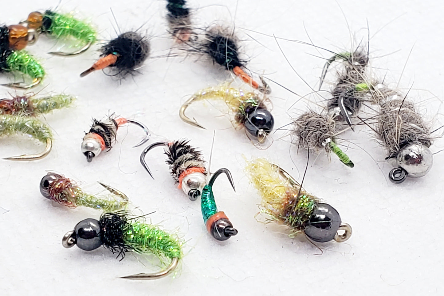 Caddis Nymph / Caddis Larva SELECTION, Bead Head Caddis Nymph, Caddis Fly