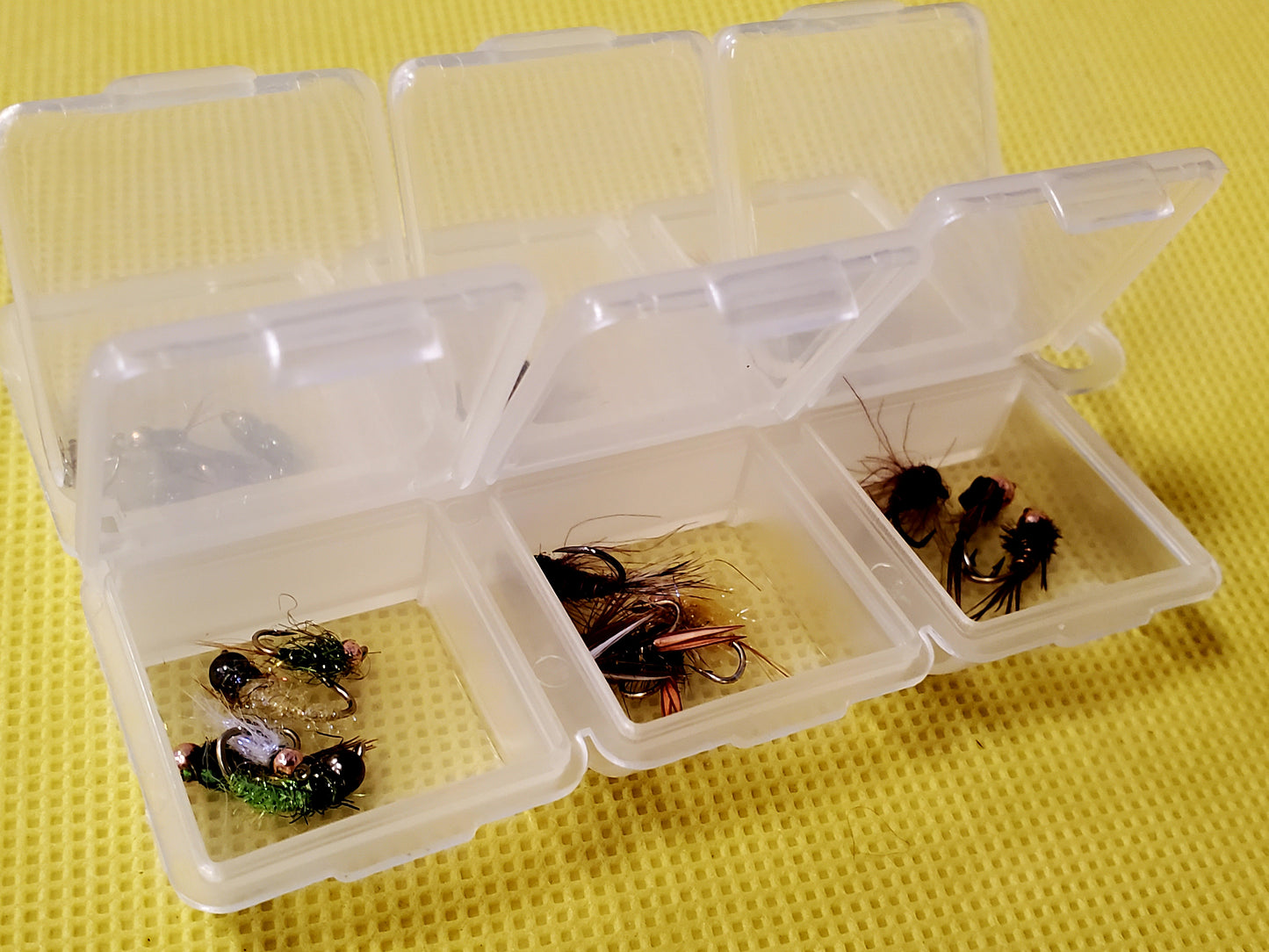 25 Tungsten Bead Head Nymphs, Tungsten Bead Trout Nymph Selection, , 25 BH Nymphs