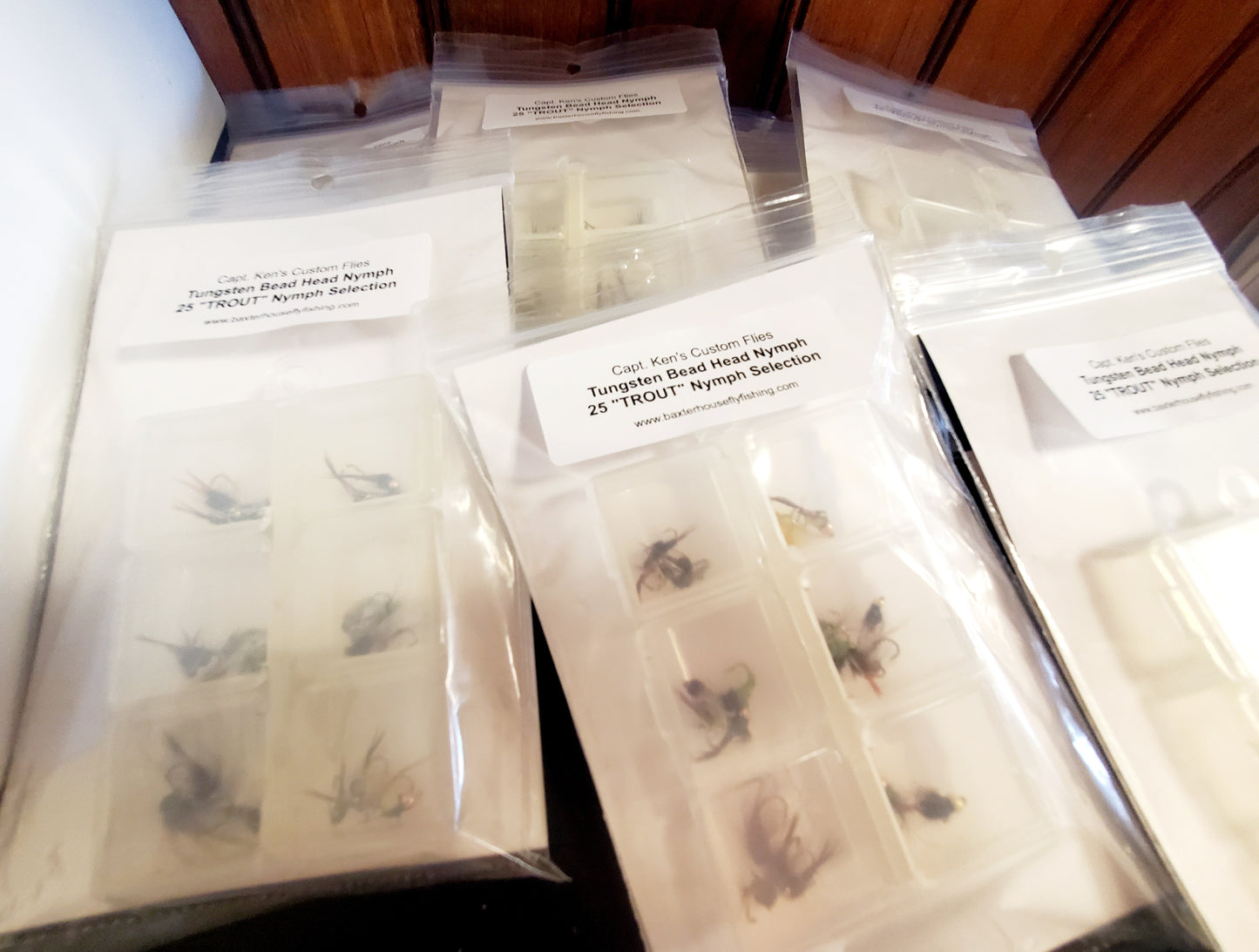 25 Tungsten Bead Head Nymphs, Tungsten Bead Trout Nymph Selection, , 25 BH Nymphs