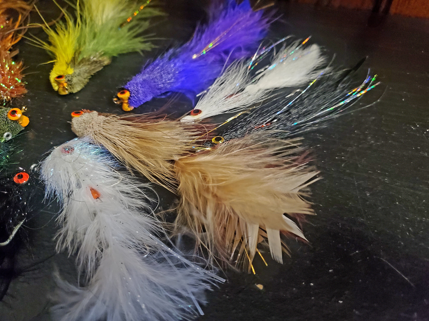 12 Articulated Streamer Fly Selection, Articulated Fishing Fly Selection, Streame Fly Selection