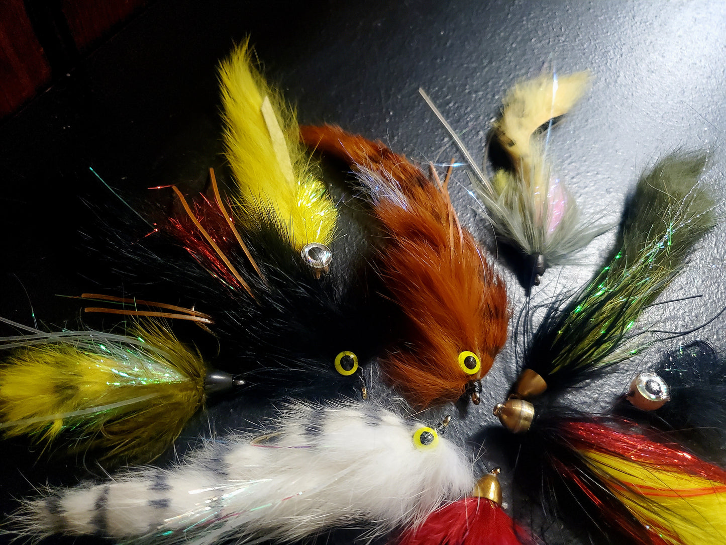 12 Trout Zonker Selection, Zonker Fishing Fly, Bunny Leech Streamer Fly