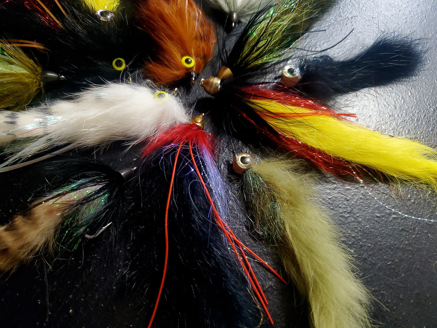 12 Trout Zonker Selection, Zonker Fishing Fly, Bunny Leech Streamer Fly