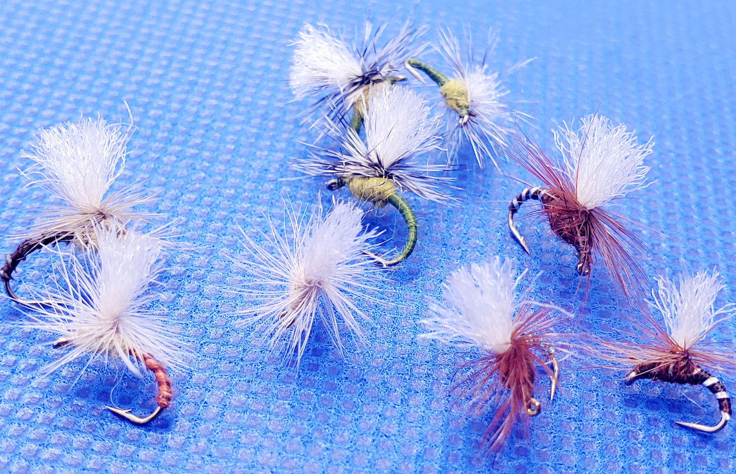 9 Emerger Fly Selection, 9 Mayfly Emergers, 9 Caddis Emergers Size #14 - #18