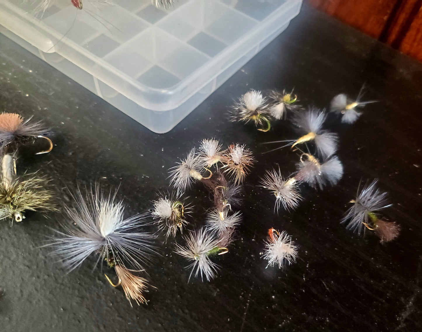 43 Trout Dry Fly Selection, Capt. Ken's Upper Delaware Dry Fly Selection, Trout Fly Selection