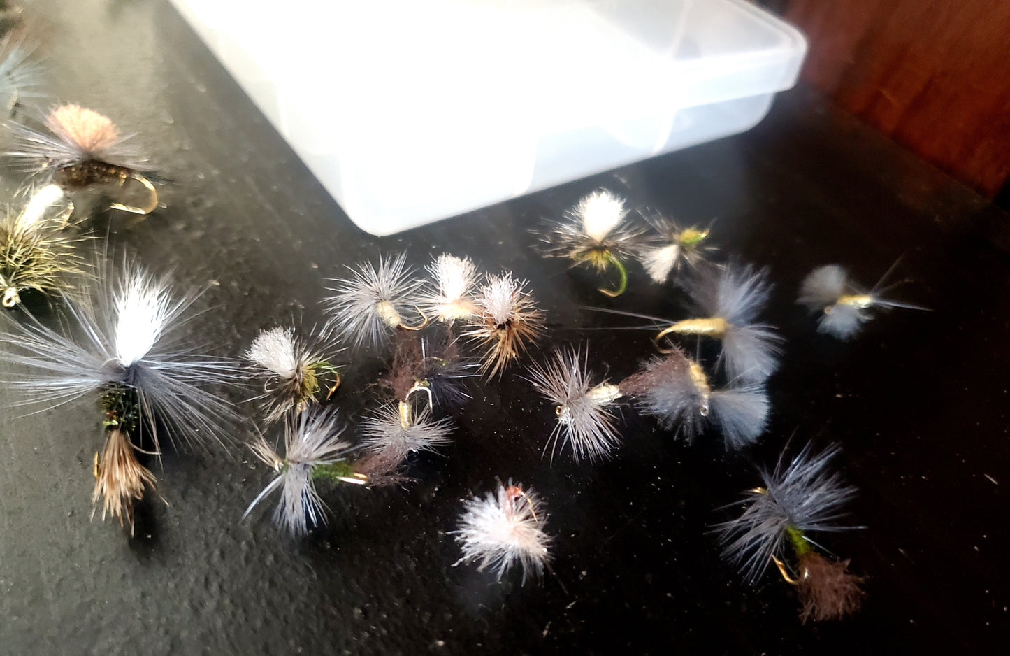 43 Trout Dry Fly Selection, Capt. Ken's Upper Delaware Dry Fly Selection, Trout Fly Selection