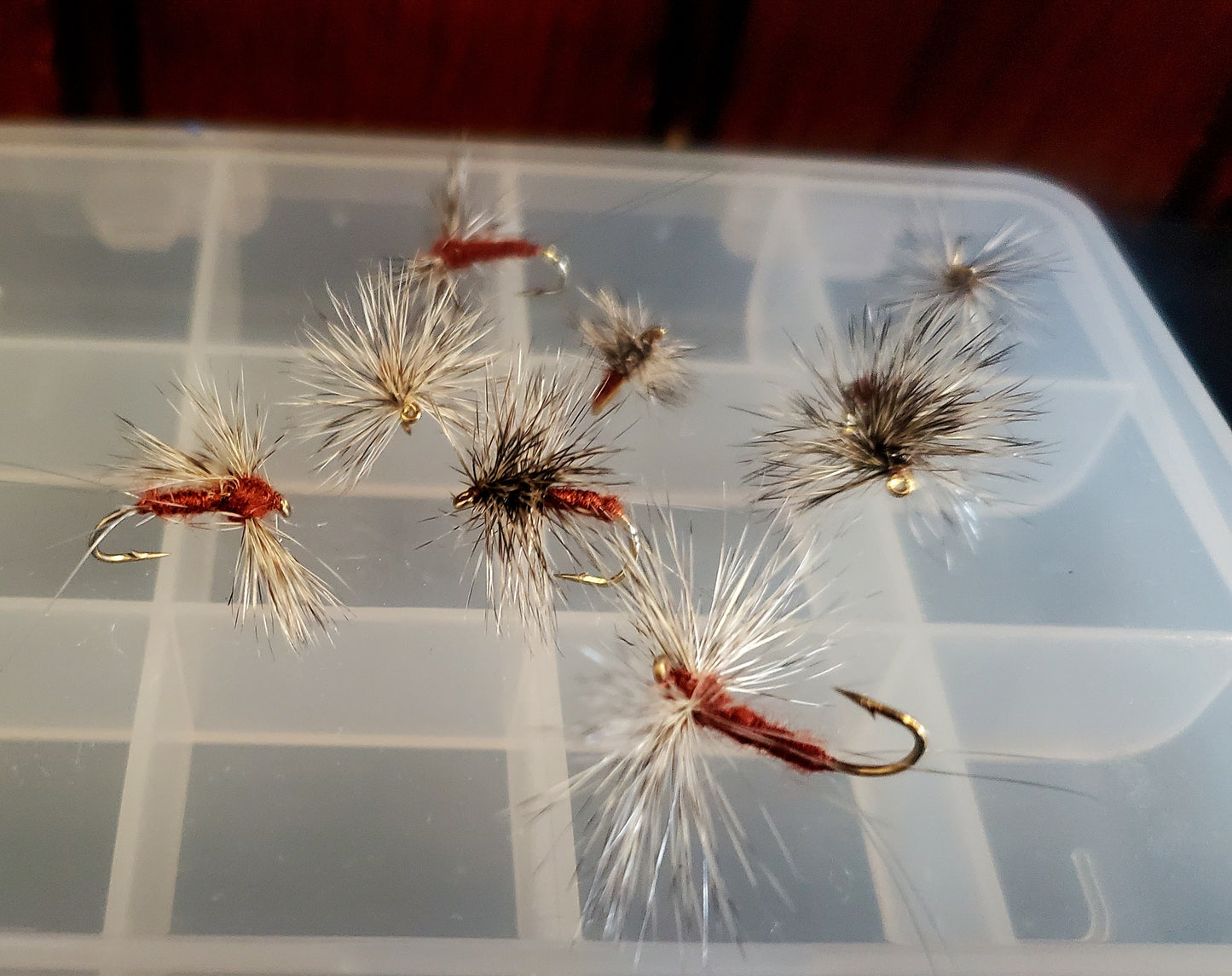 43 Trout Dry Fly Selection, Capt. Ken's Upper Delaware Dry Fly Selection, Trout Fly Selection