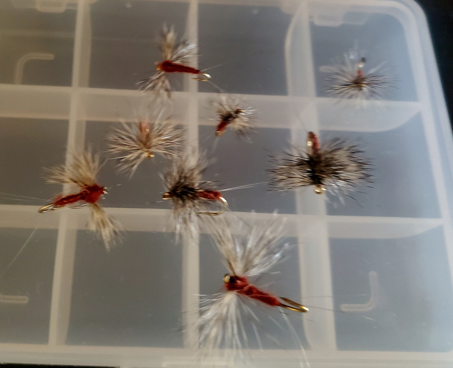 43 Trout Dry Fly Selection, Capt. Ken's Upper Delaware Dry Fly Selection, Trout Fly Selection