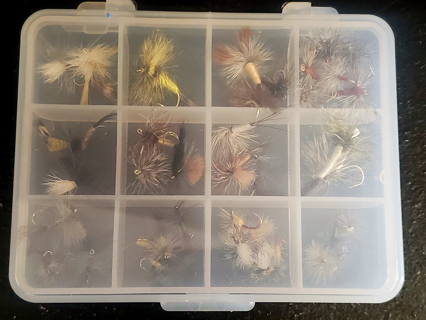 43 Trout Dry Fly Selection, Capt. Ken's Upper Delaware Dry Fly Selection, Trout Fly Selection