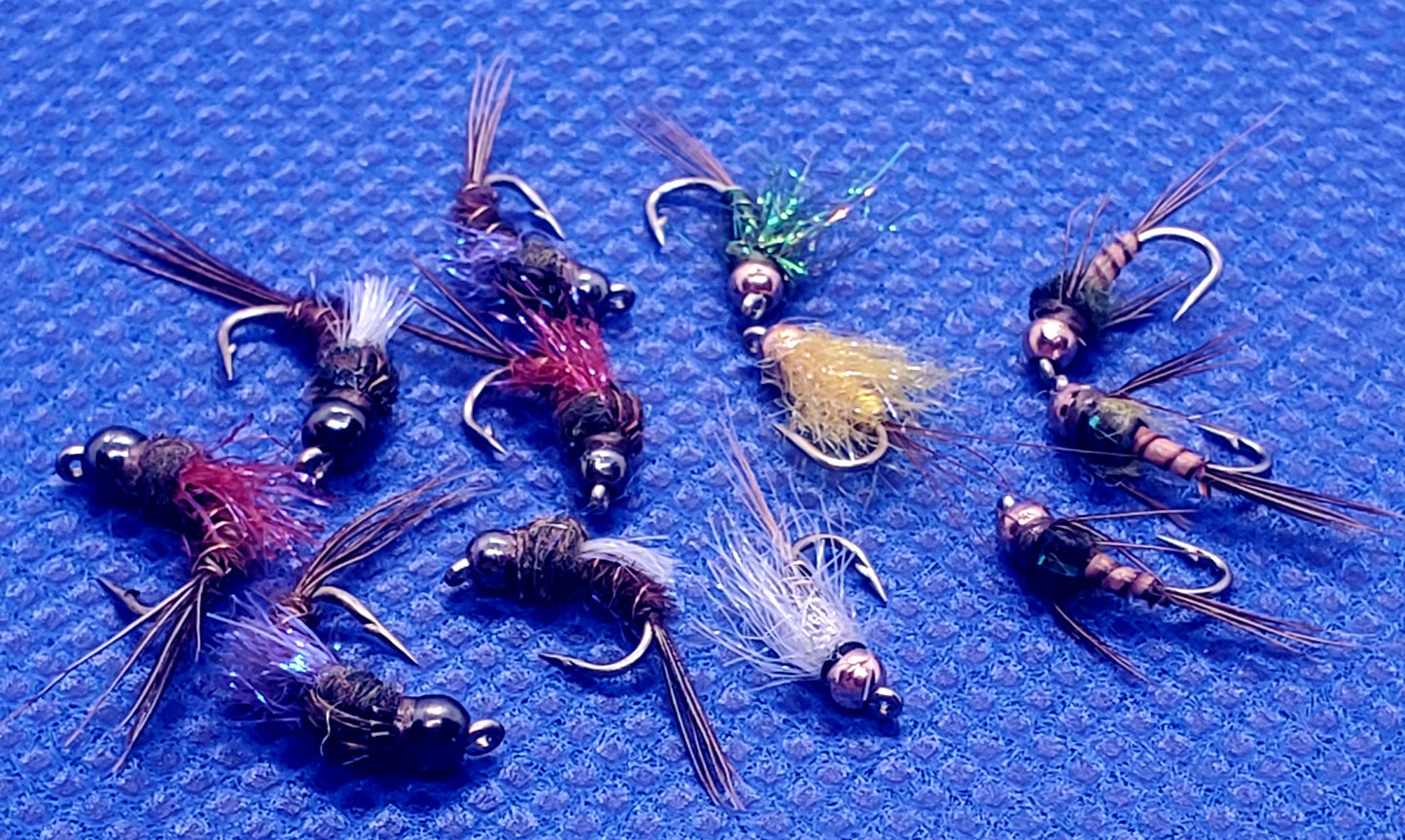 Delaware River Trout Fly Selection, 42 Trout Fly Selection, Tail Water Trout Fly Selection