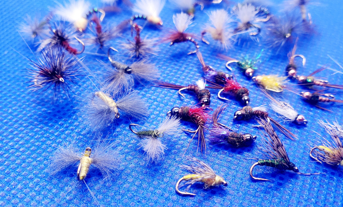Delaware River Trout Fly Selection, 42 Trout Fly Selection, Tail Water Trout Fly Selection