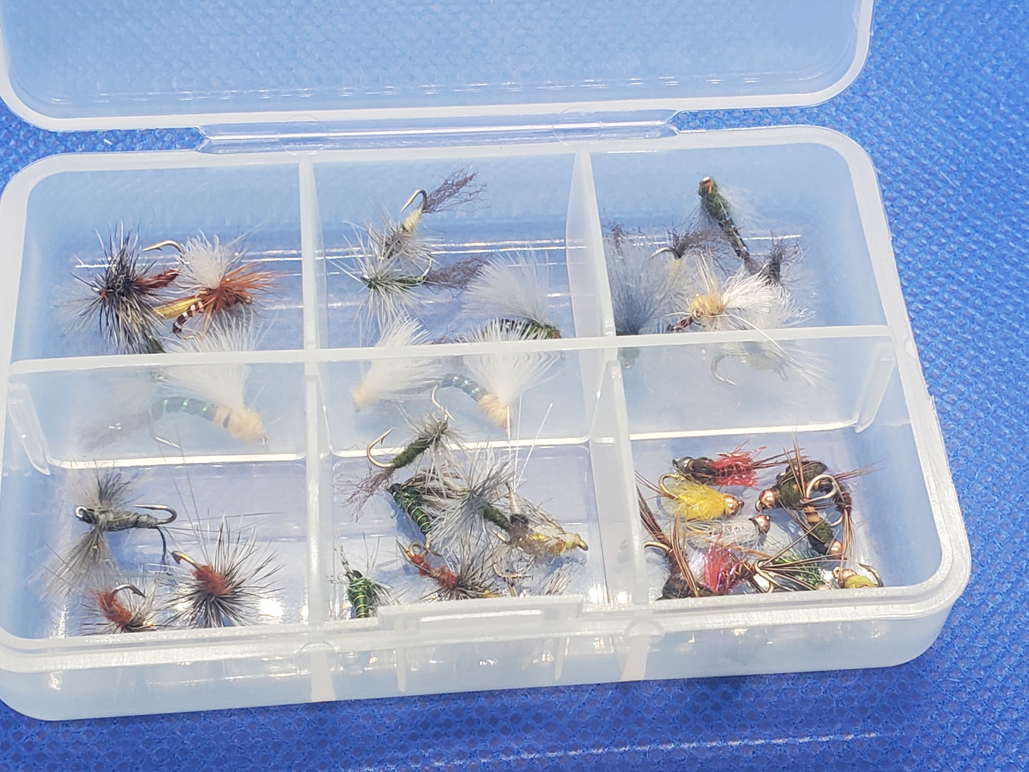 Delaware River Trout Fly Selection, 42 Trout Fly Selection, Tail Water Trout Fly Selection
