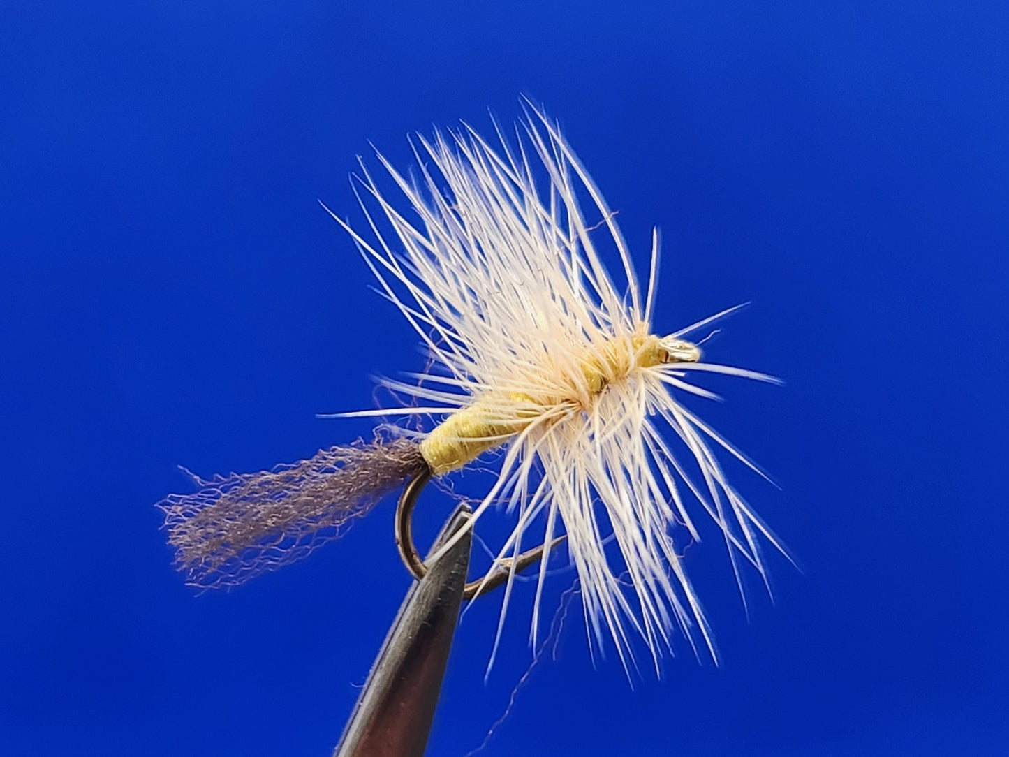 Sulfur Cripple Dry Fly, Ken's Sulfur Cripple, Sulfur Dry Fly