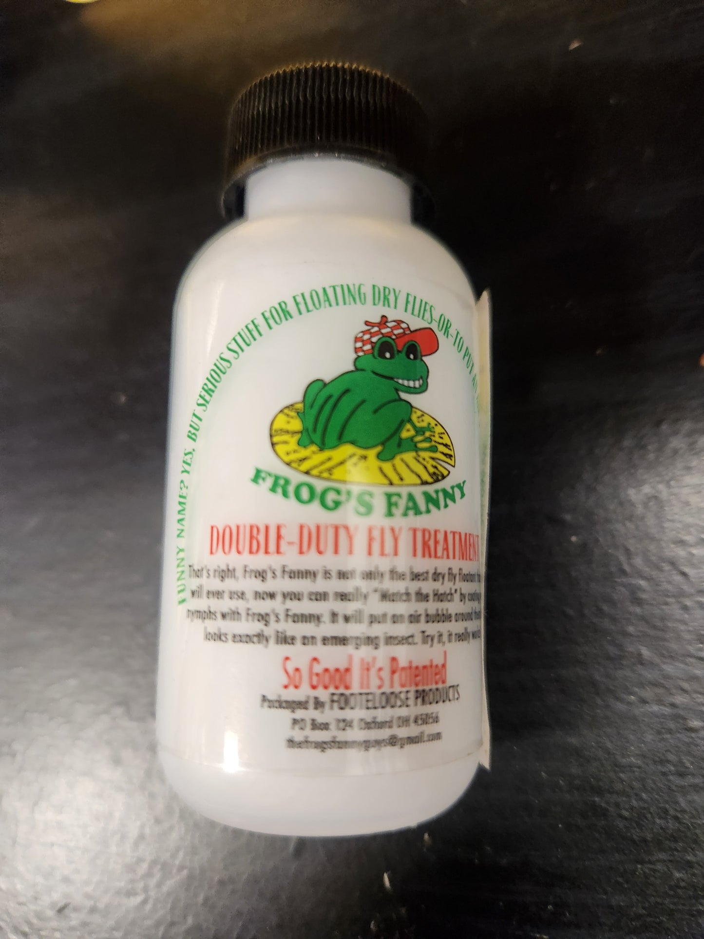 Frog's Fanny Dry Fly Treatment, Dry Fly Dessicant, Dry Fly Floatant