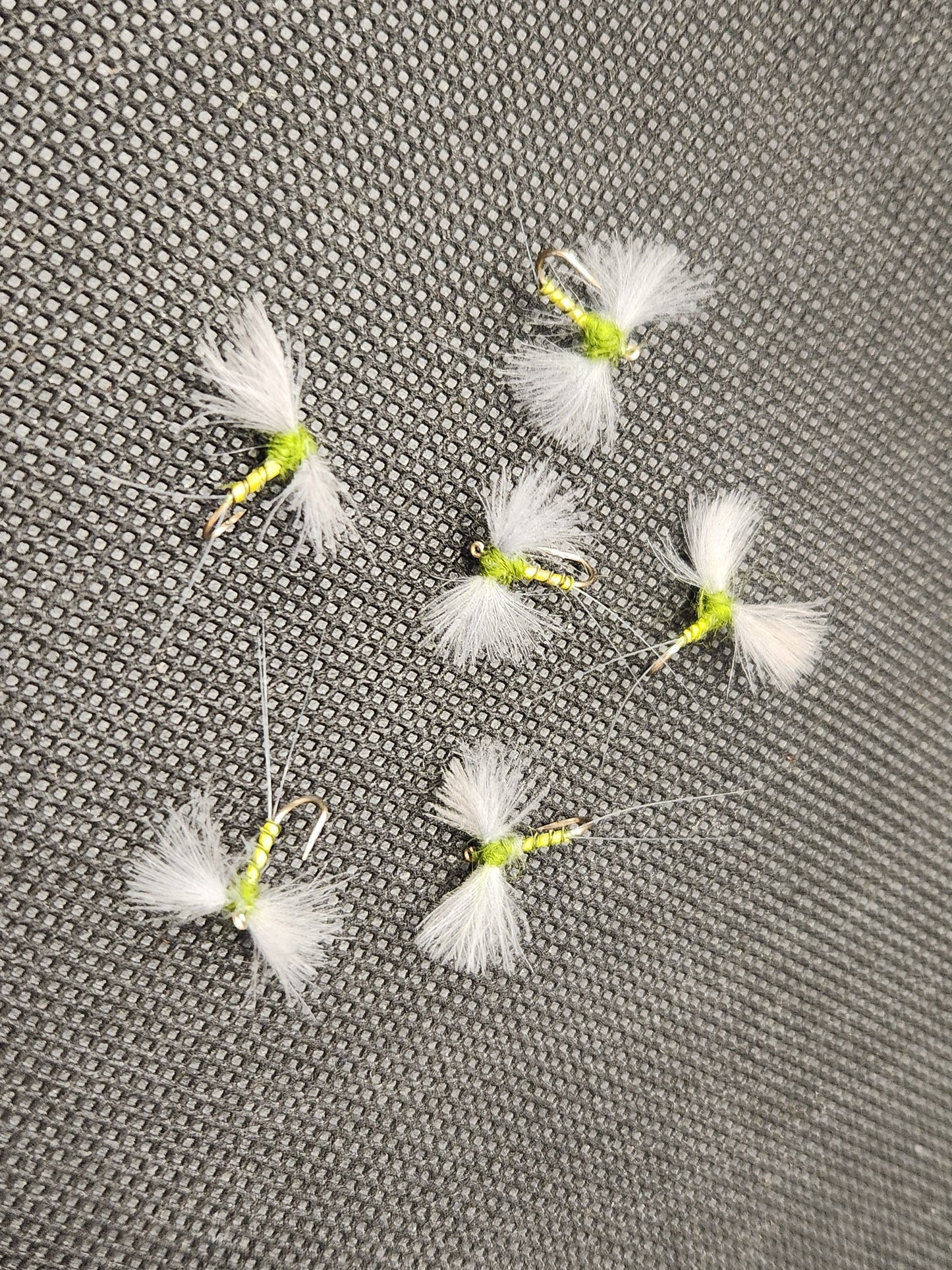 Blue WIng Olive CDC Knock Down Dun Dry Fly, BWO Knock Down Cripple Dry Fly