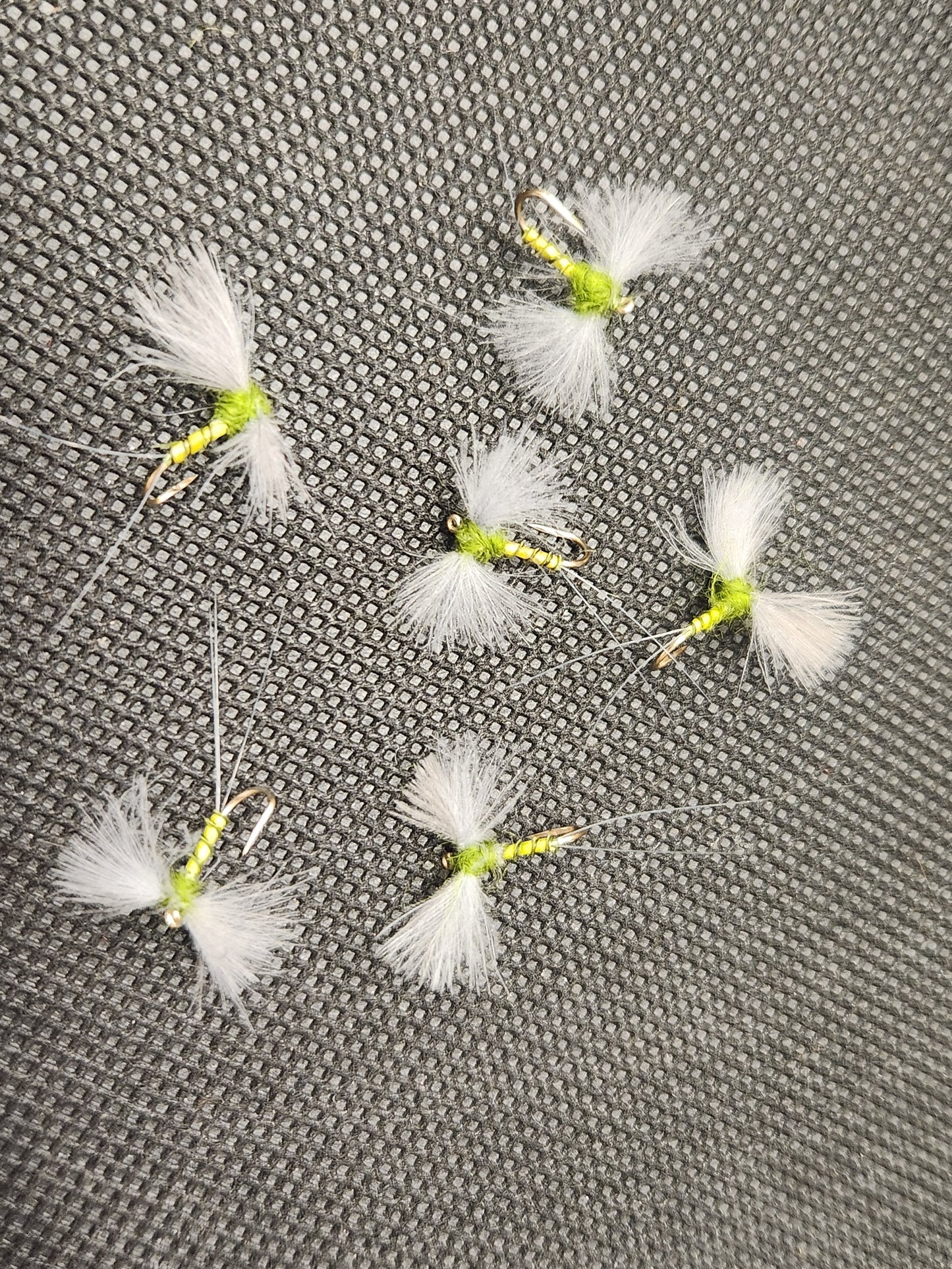 Blue WIng Olive CDC Knock Down Dun Dry Fly, BWO Knock Down Cripple Dry Fly