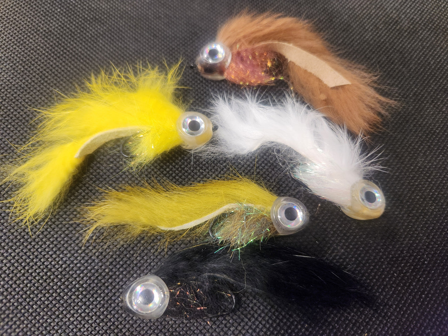 5 Zonker Flies, Zonker Fly, Rabbit Zonker Streamer Fly