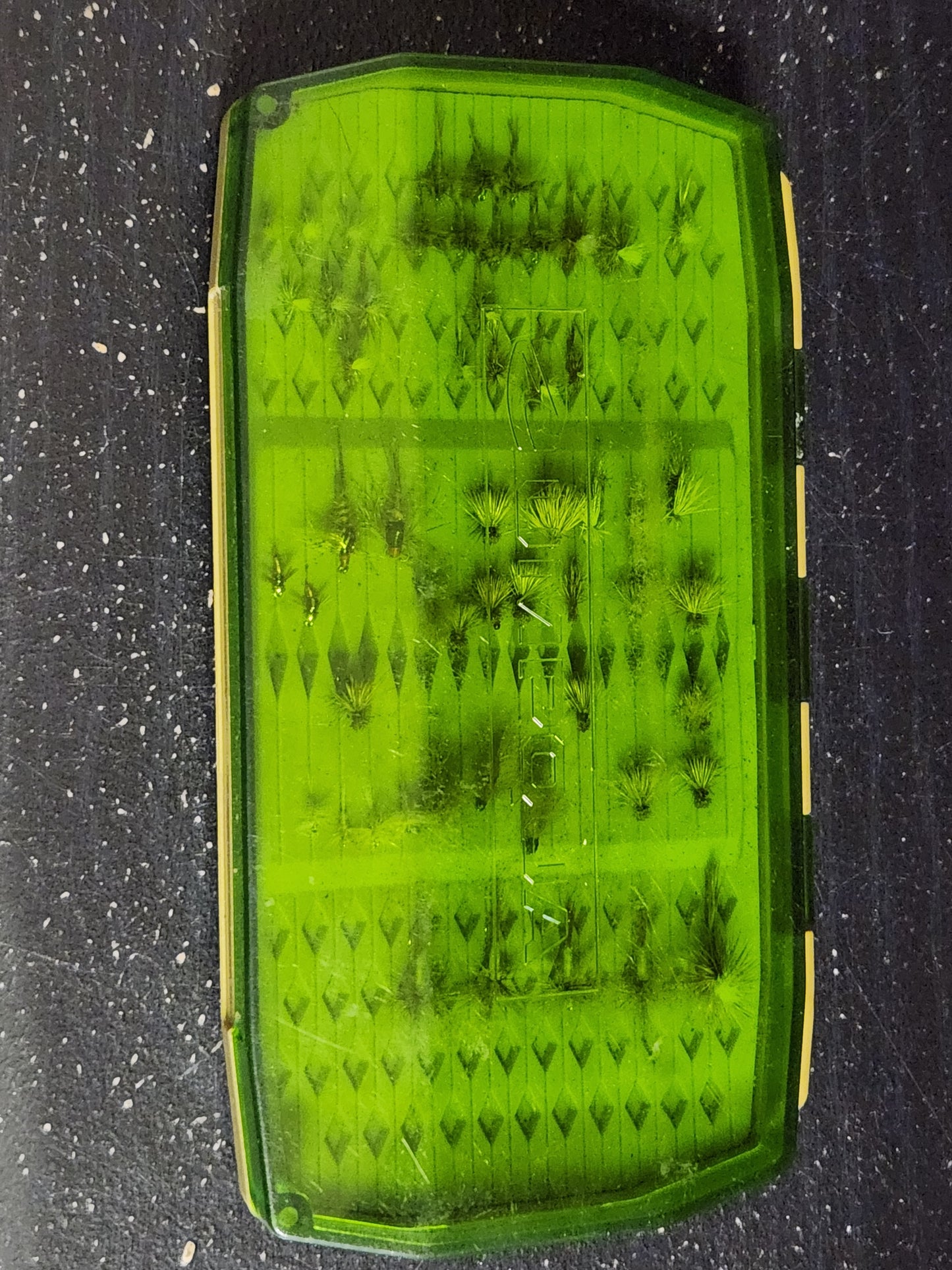 Loaded Fly Box, Umpqua Silicon Box,  full of flies 50+