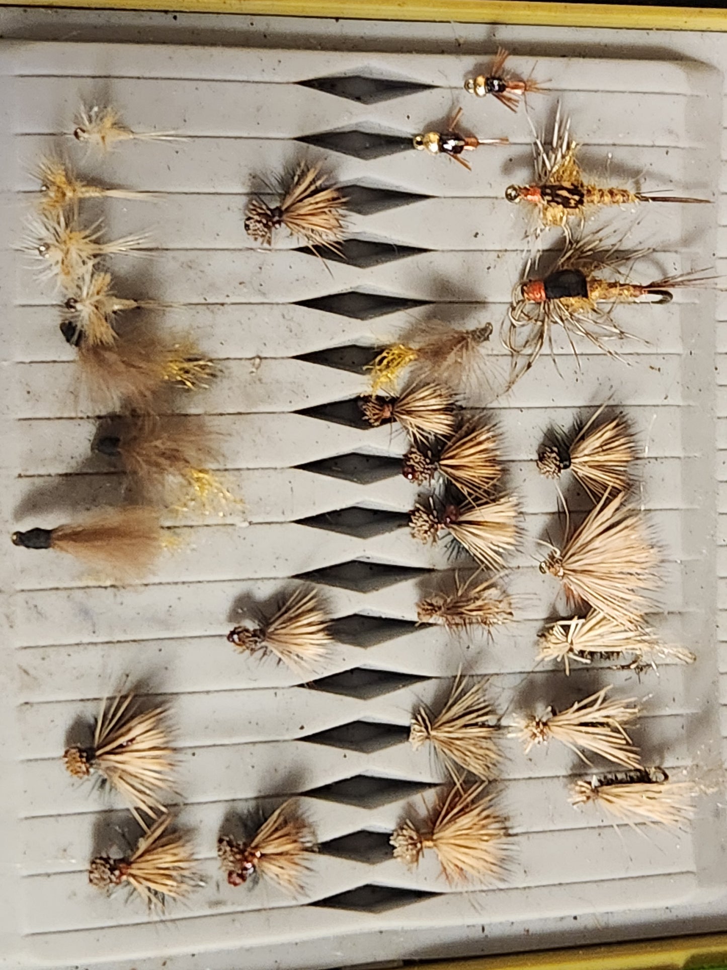 Loaded Fly Box, Umpqua Silicon Box,  full of flies 50+