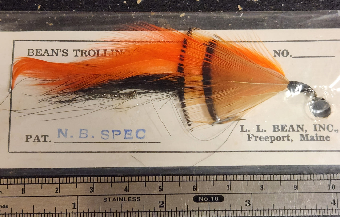 N.B. Special Trolling Fly, N. B. Special Tandem Streamer Fly