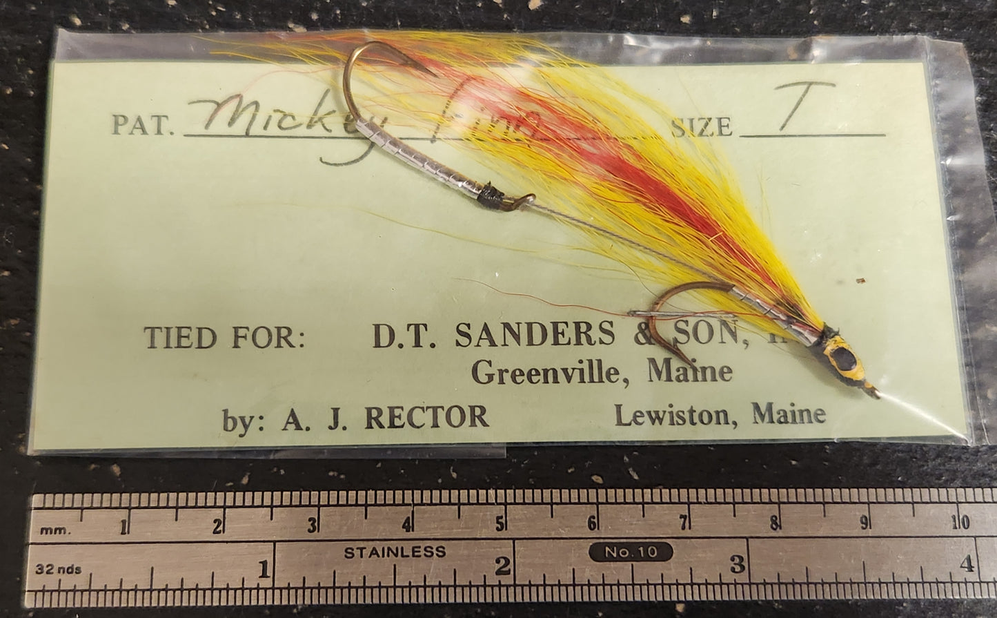Mickey Finn Trolling Fly, Mickey Finn Tandem Streamer Fly