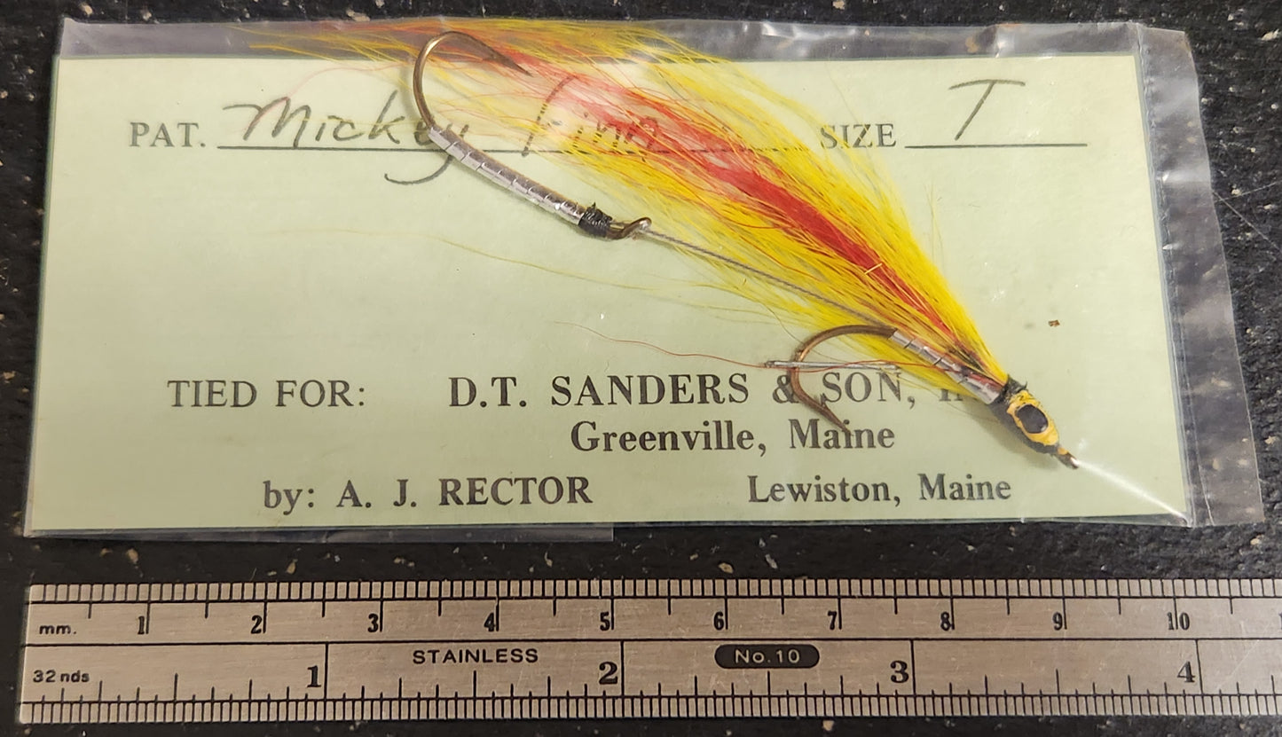 Mickey Finn Trolling Fly, Mickey Finn Tandem Streamer Fly