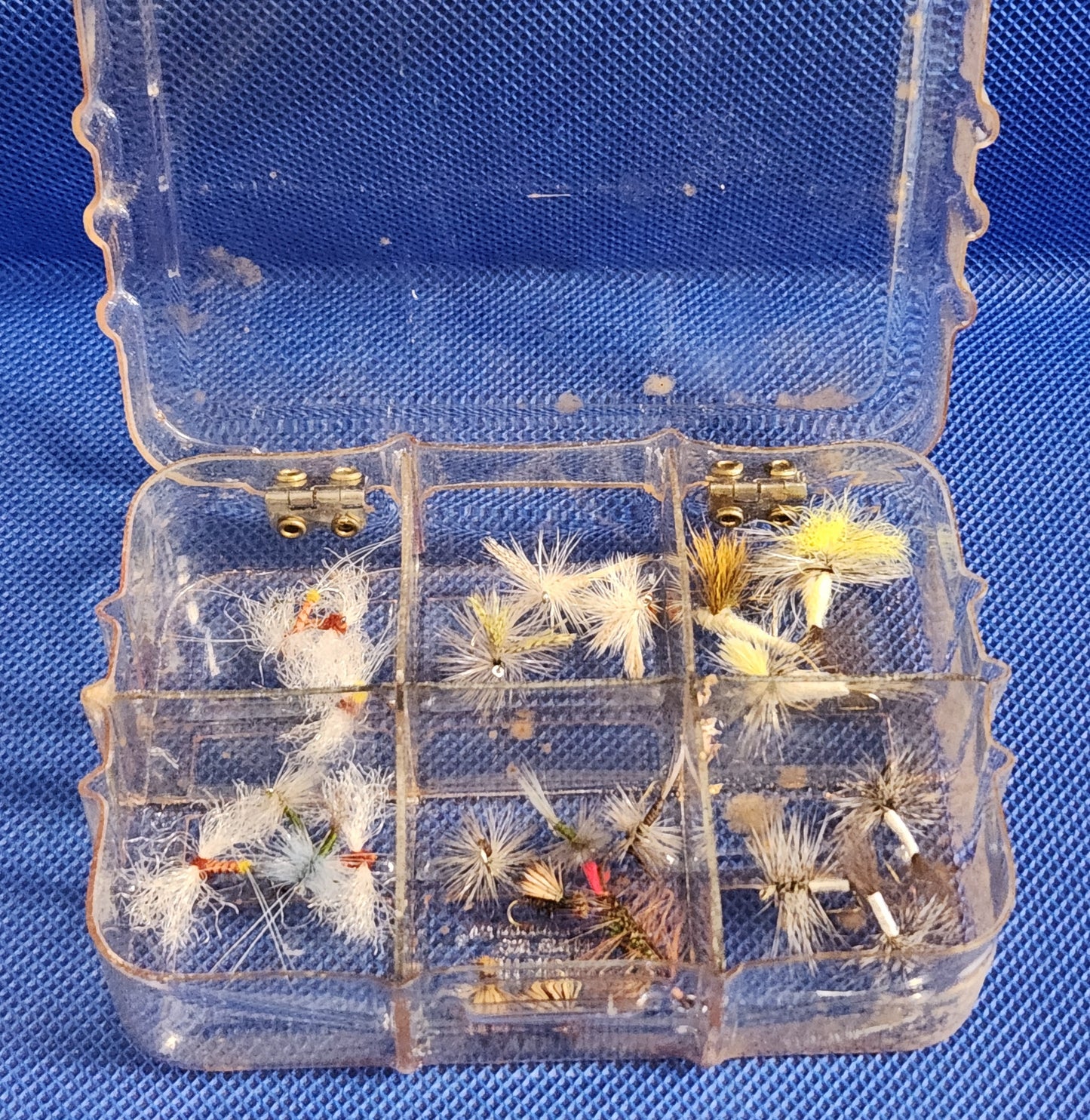 Dewitt Unbrekable Fly Box with Flies 22 flies