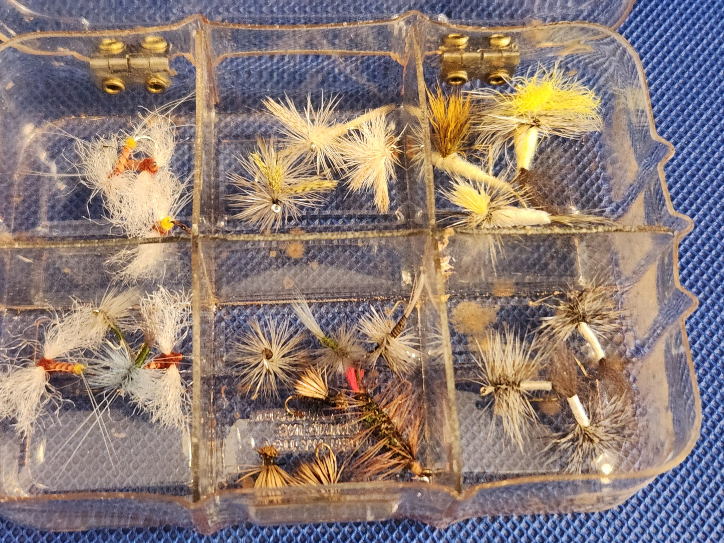 Dewitt Unbrekable Fly Box with Flies 22 flies