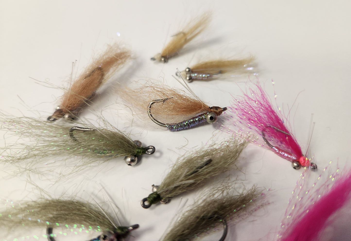 12 Gotcha Fly SELECTION, Bonefish Fly, Permit Fly (Copy)