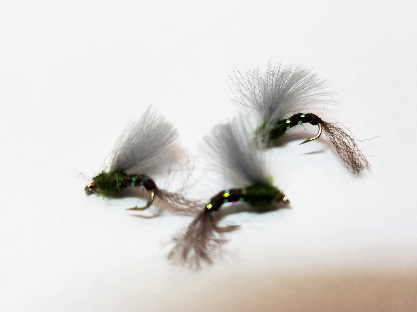 Blue Wing Olive Emerger Fly, CDC Blue WIng Olive Emerger, BWO Emerger