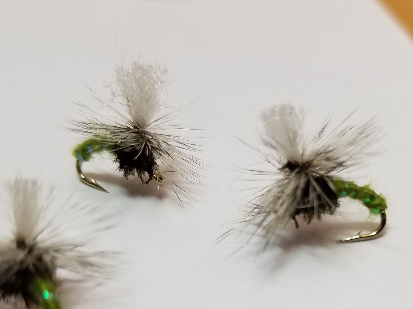 Blue Wing Olive Hackled Emerger, BWO Klinkhammer,Blue Wing Olive Mayfly Emerger
