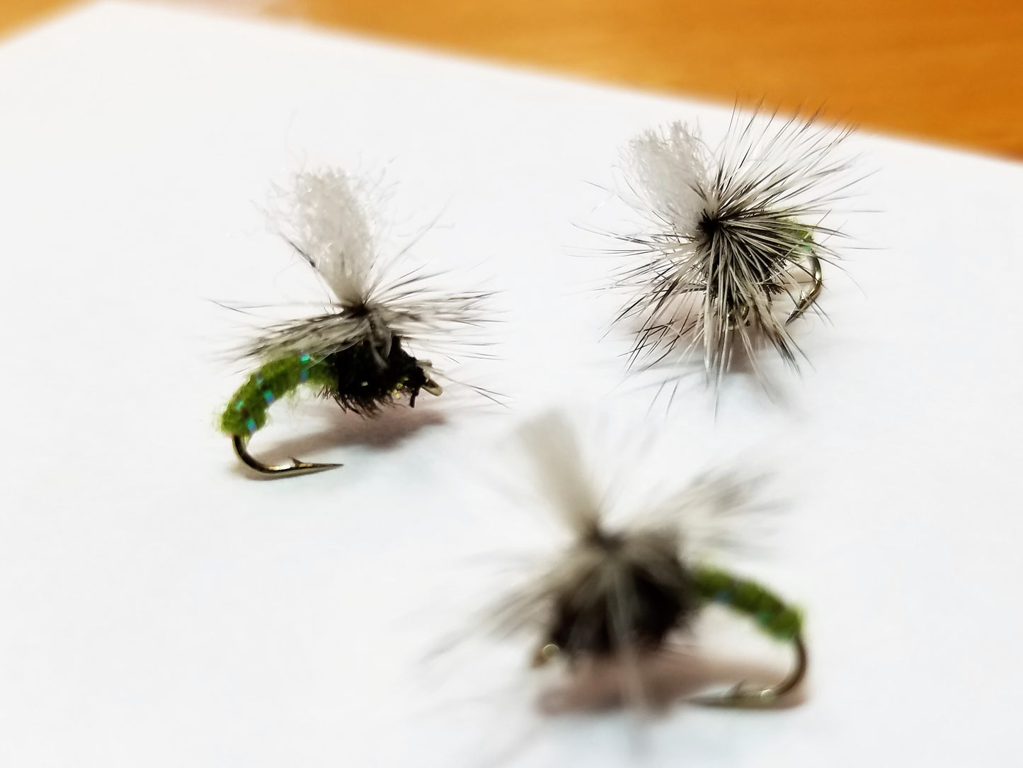 Blue Wing Olive Hackled Emerger, BWO Klinkhammer,Blue Wing Olive Mayfly Emerger