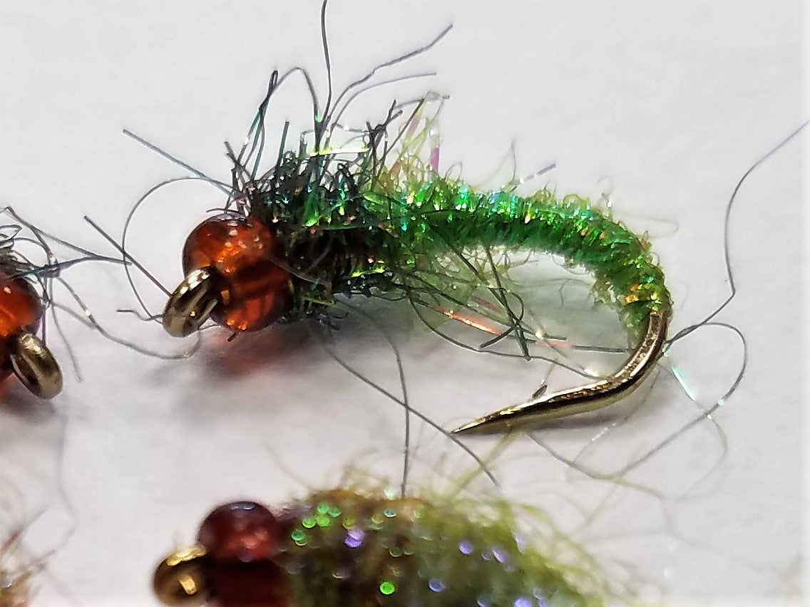 Ice Caddis Pupa, Caddis Pupa, Ken's Ice Caddis, Caddis Nymph
