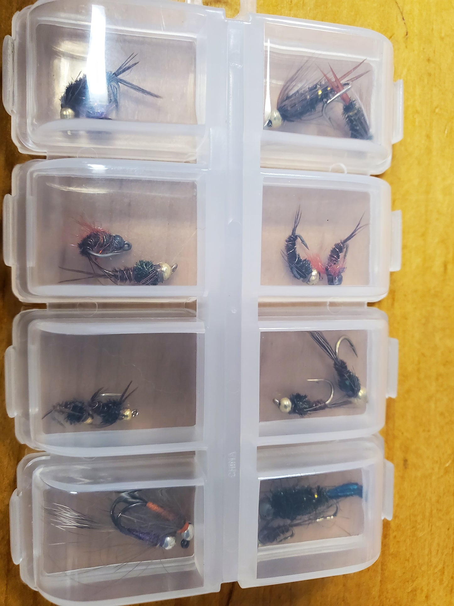 Tungsten Bead Head Trout Selection 16 Fly Selection, Bead Head nymph, BH Nymp