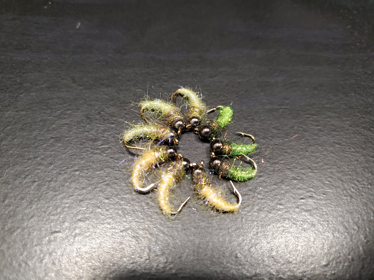 Tungsten Bead Ice Caddis Pupa, Tungsten Ice Caddis