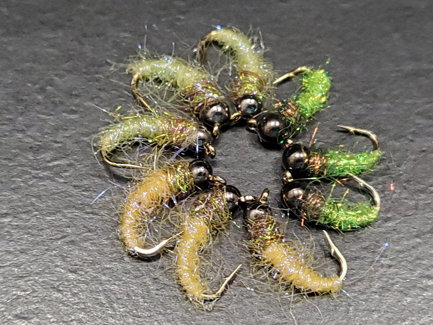 Tungsten Bead Ice Caddis Pupa, Tungsten Ice Caddis