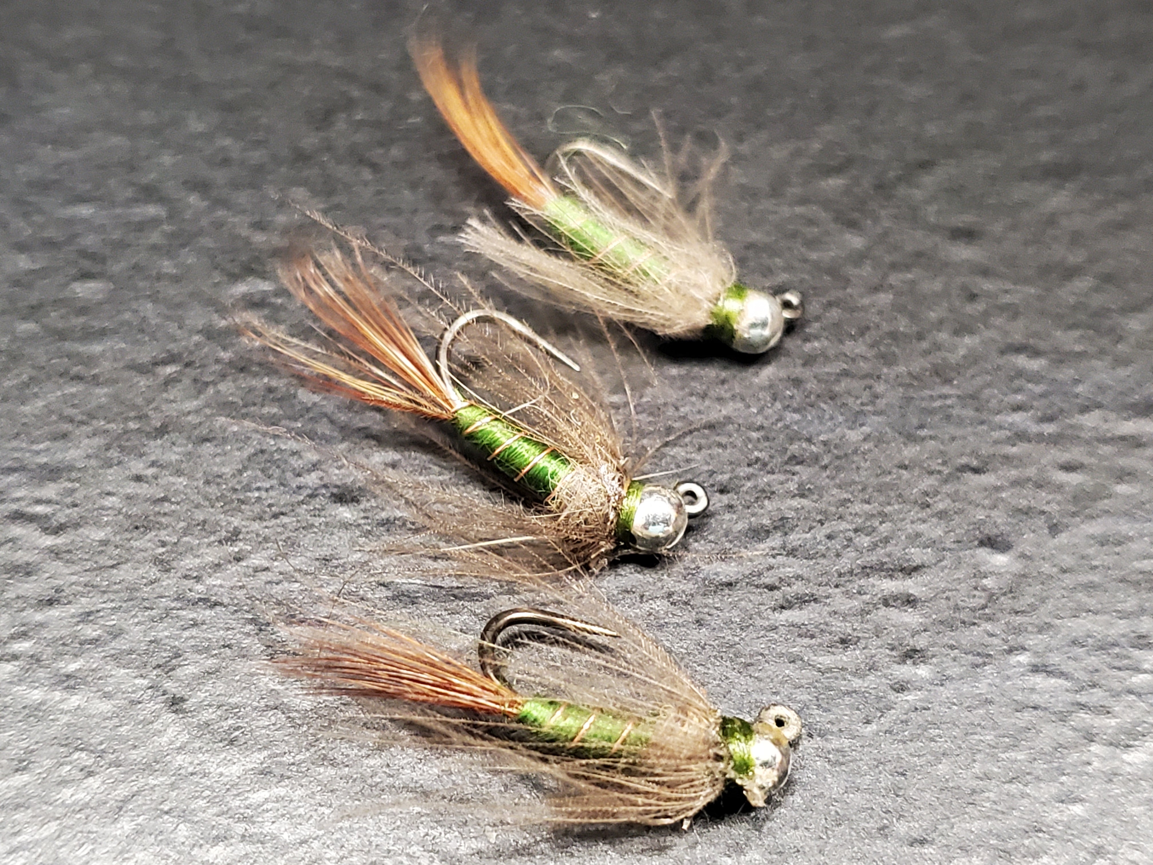 Tungsten Astronaut Bead Head Nymph Fly Fishing Flies Trout Fishing